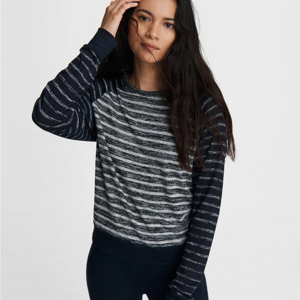 The Knit Striped Pullover